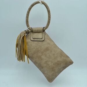 Cute Braided Ring Tassel Handle Wristlet